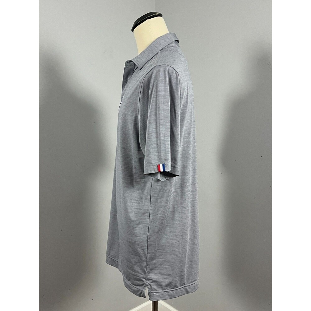 USAG U Suck At Golf Performance Polo Shirt Gray Heather Men's Large - Picture 4 of 7